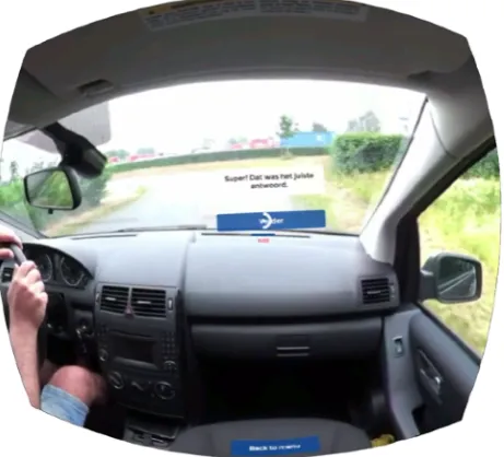 Figure 10b. Screenshots of the VR version of the training tool