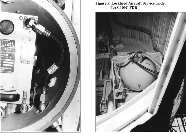 Figure 5: Lockheed Aircraft Service model    LAS-109C FDR 
