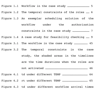 Figure 1.1 Workflow in the case study ………………………………… 5 