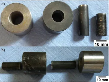 Figure 4.2: Preparation of pellets used for in-vitro tests 