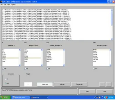 Fig 9 Rules Editor 
