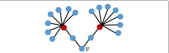 Fig. 1 Example for explaining CIl(v) . When l = 2 , CIl(v) = 14