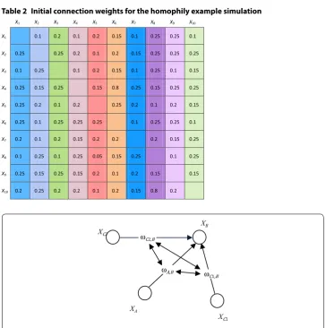 Fig. 6 Conceptual representation of an adaptive temporal–causal network model for the ‘more becomes more’ principle