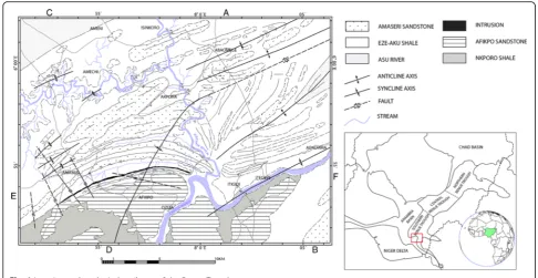 Fig. 2 The 2010 rock-debris avalanche showing the source and apart of the landslide toe where the researcher is standing