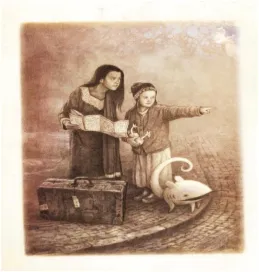 Figure 4: Final image in Shaun Tan's The Arrival (2007). 