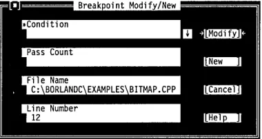 Figure 3.7 Modify/New 