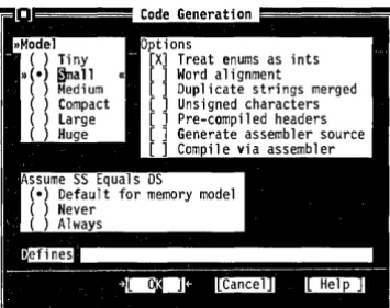 Figure 3.11 Generation dialog 