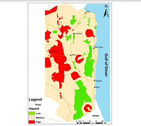 Figure 5 Hazard map.