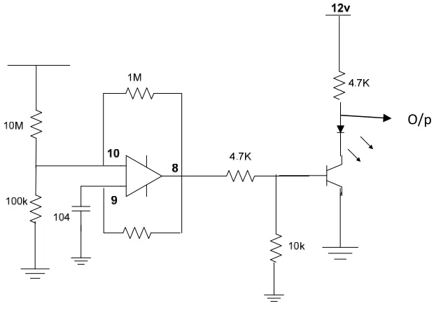 Fig 2: IR Transmitter Circuit 