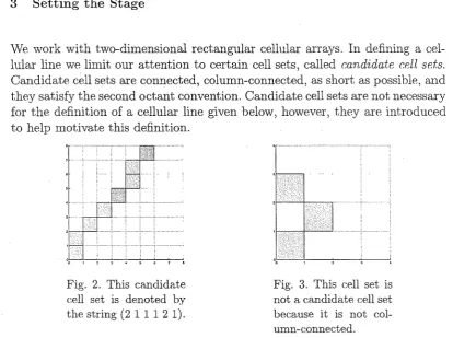 Fig. 2. This candidate cell set is denoted by 