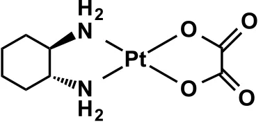 Figure   1.11   The   structure   of   the   new   generation   Pt-­‐based   drug   oxaliplatin