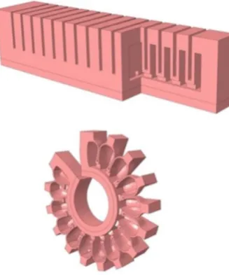 Figure 2.2: An example of a ﬂuidic elastomer actuator, a Pneunet bending actuator(SoR, 2018)