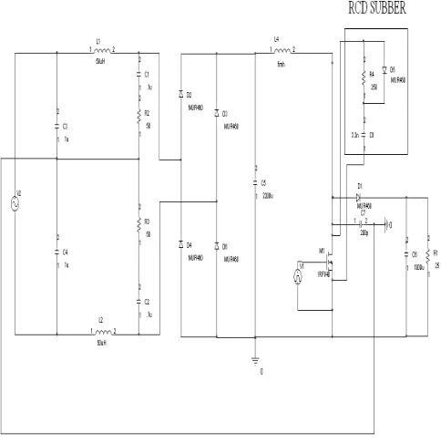 TABLE 2: Boost converter RLD snubber 