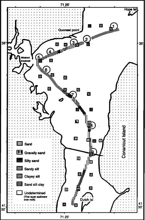TABLE II. Calibration of the chirp sonar using known bottom types. 