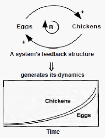Figure 4: Positive Feedback Loop (Sterman, 2000)