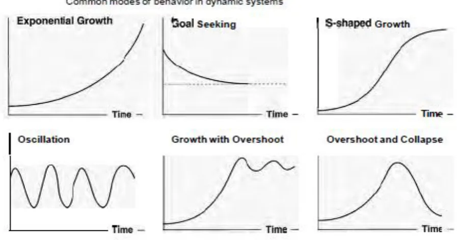 Figure 9: Behaviour of Dynamic Complexity (J. D. Sterman, 2000) 