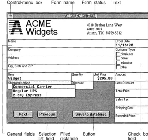 Figure 5.1 window and its 