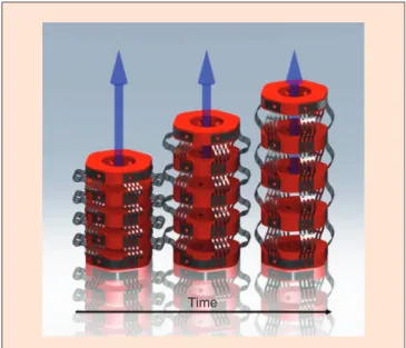 Figure 1. Sequence of an expanding linear actuator.