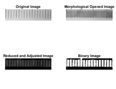 Figure 2.5: Image processing (Start from top left, top right, bottom left, and ﬁnallybottom right)