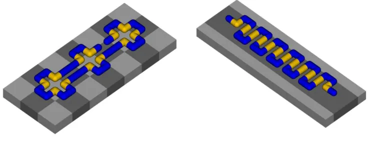 Figure 2. Phase diagrams (heat capacity maps) of surface A (22 checkerboard, left) and B (3+3 stripes, right) for the PHP 12-mer