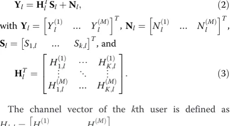 Figure 1 shows the considered uplink SC-FDMA-basedtransmitter of theshare the same physical channel, i.e., the information fromall UEs is transmitted at the same frequency band