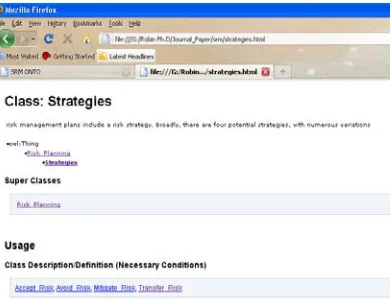 Fig. 5 : Main page contains five major categories of the domain 