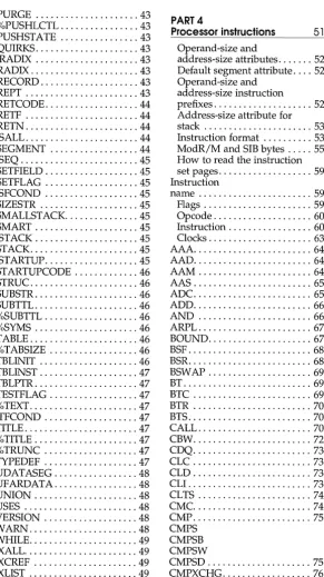 TABLE ...................... TBLINIT % TABSIZE 46 .................. 46 ...................