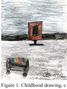 Figure 1: Childhood drawing, c 