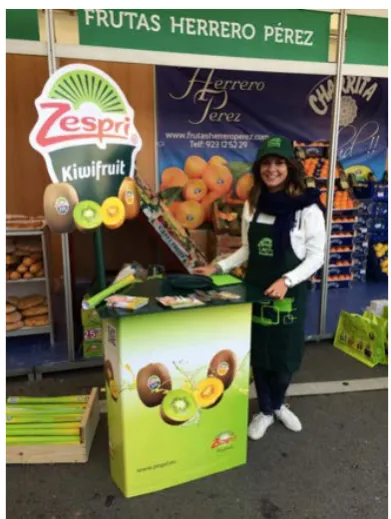 Figure 3.7: Zespri® kiwifruit sales promotion in Spain 