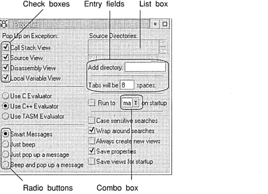 Figure 2.2 dialog box 
