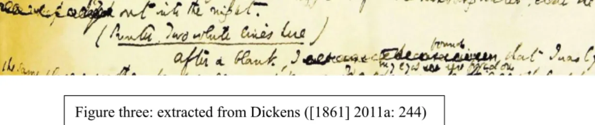 Figure two: extracted from Dickens ([1860/61] 2011b: 376) 