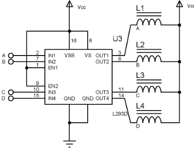 Figure 4:Max 232 IC to communicate with PC 