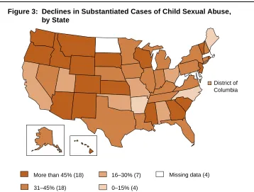 Figure 4: Child Sexual Abuse Reports, 1987–98