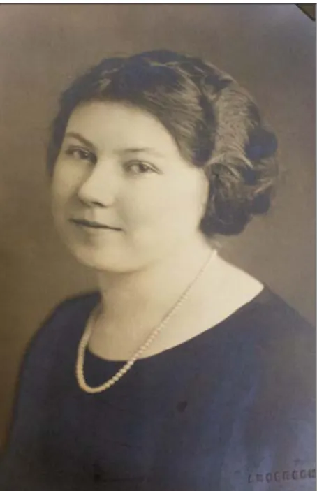Figure 1. Elfrieda Lang at Elmhurst, around Age 20 
