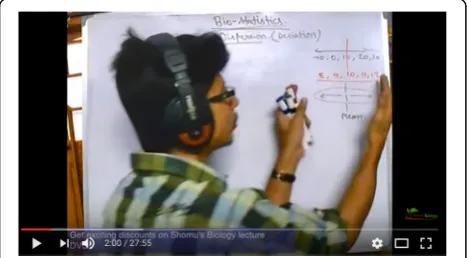 Fig. 4 Example of deictic gesture where speaker is pointing to datapoints with a finger