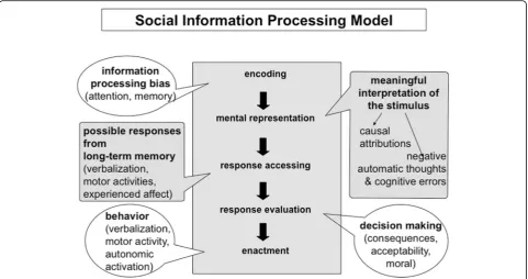 Fig. 1 Dodge’s Social Information Processing Model (1993)