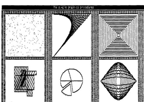 Figure 0-1: A Sampler of Drawings Done with the Graphix Toolbox 