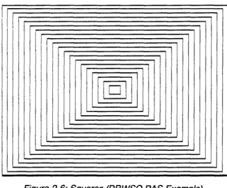 Figure 2-6: Squares (DRWSQ.PAS Example) 