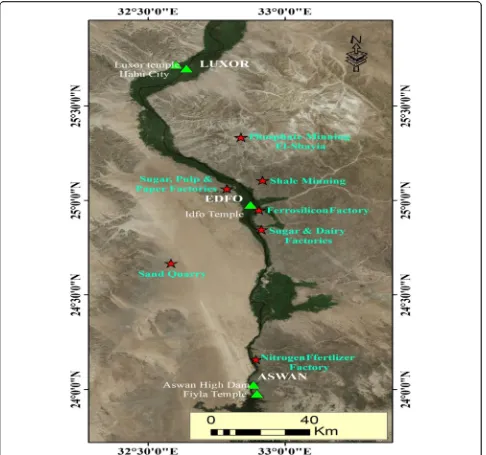 Fig. 1 Location map of the studied area