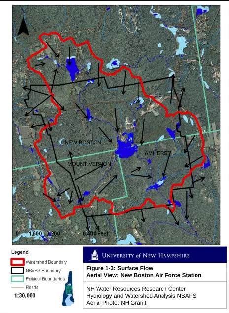 Figure 1-3: Surface FlowAerial View: New Boston Air Force Station