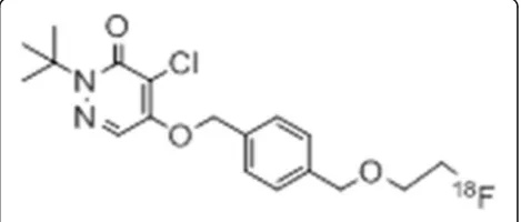 Fig. 1 Structure of 18F-BMS-747158-02