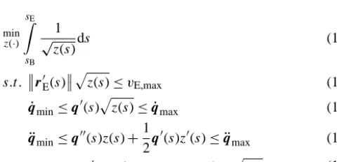Figure 2. Solution strategy: successive dynamic programming(SDP).