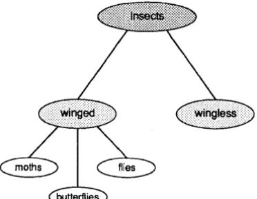 Figure 1.1 A partial taxonomy chart of 