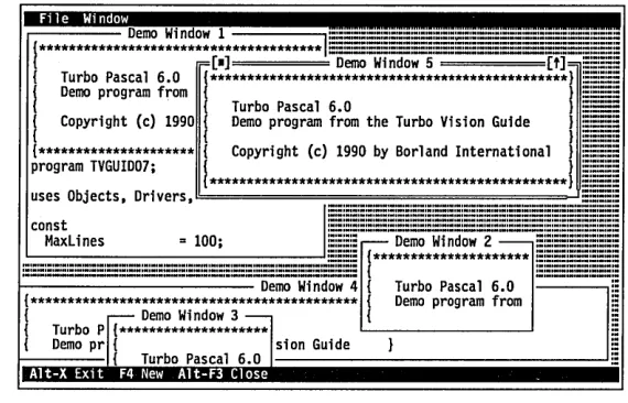 Figure 2.4 Multiple file views 