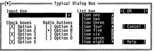 Figure 1.3 dialog box 