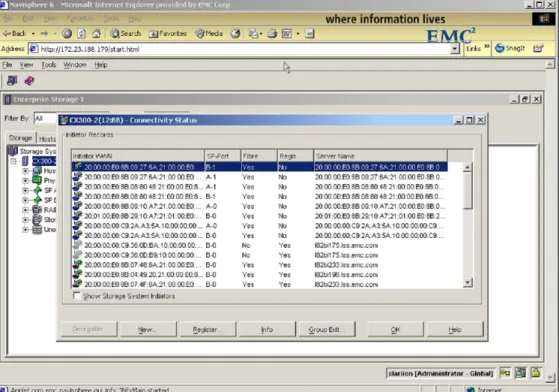 Figure 7 Connectivity Status dialog