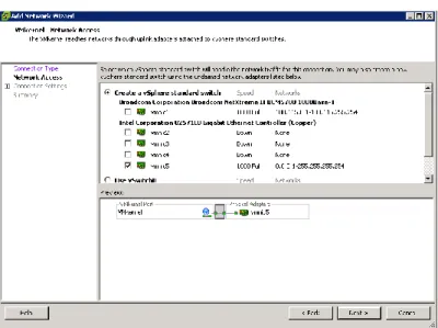 Figure 7-3 Specifying the network label 