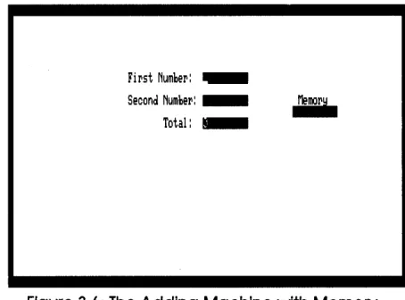 Figure 3.6: The Adding Machine with Memory 
