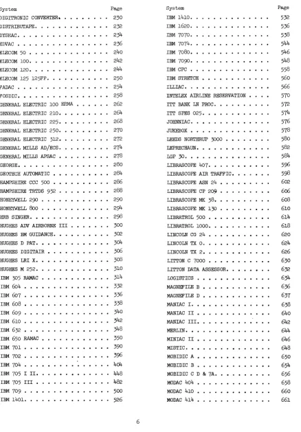 TABLE OF COWrENTS (CONTINUED) 