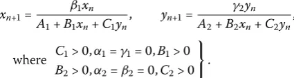 Table  in Theorem  that the equations in (i) and (iii) are bounded while the equationsin (ii) are unbounded